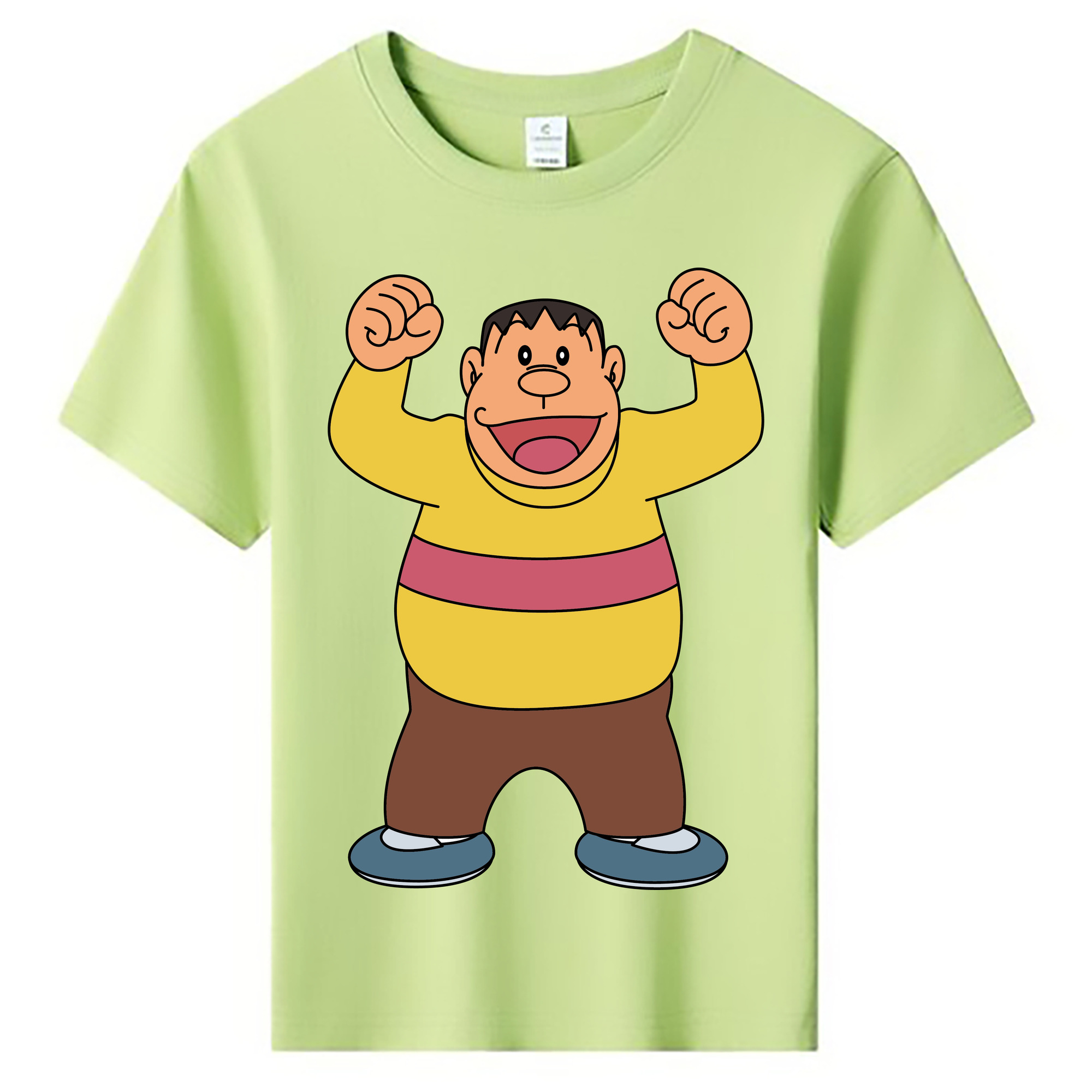（画像用） ドラえもん 剛田武 Doraemon Gouta Takeshi 綿100％キッズTシャツ（フロントプリント）